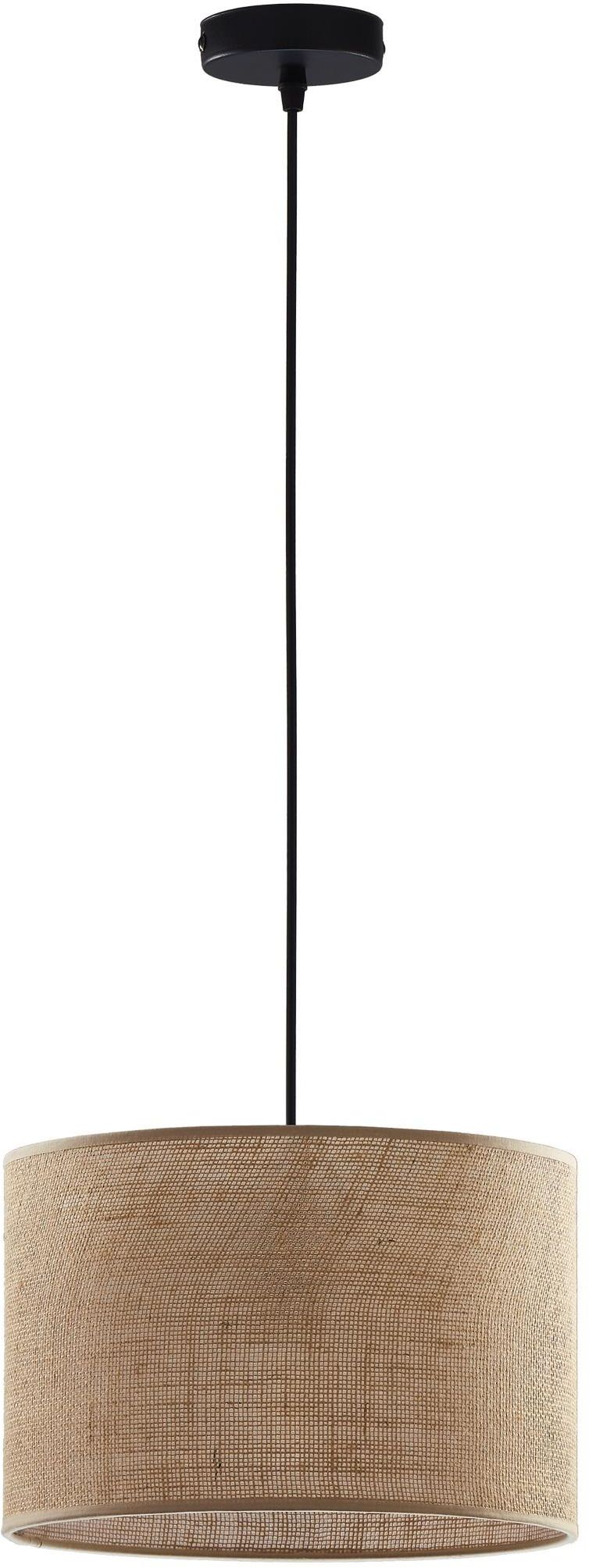 TK Lighting Juta lámpara colgante 1x15 W marrón 6580