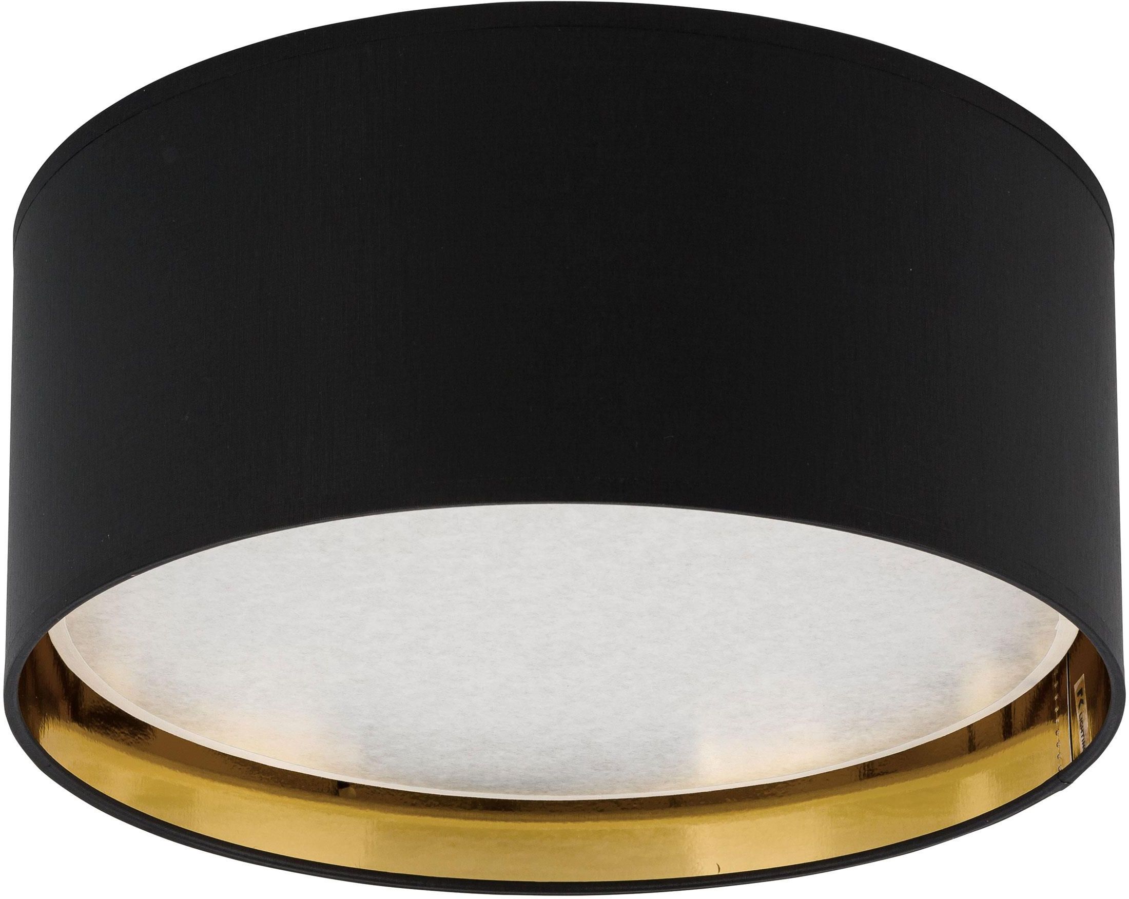 TK Lighting Bilbao plafón 4x15 W negro-oro 3432