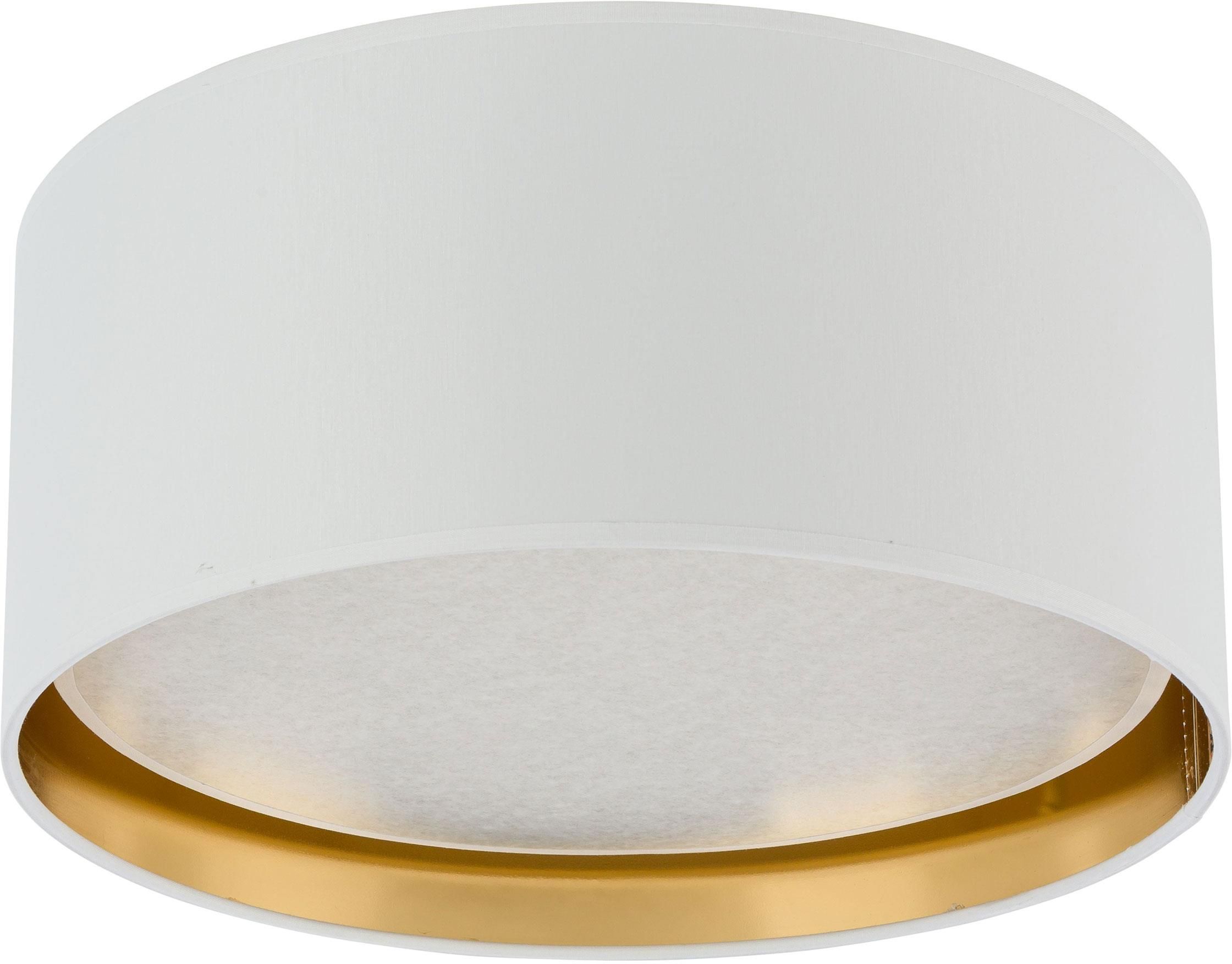 TK Lighting Bilbao plafón 4x15 W blanco-oro 3379