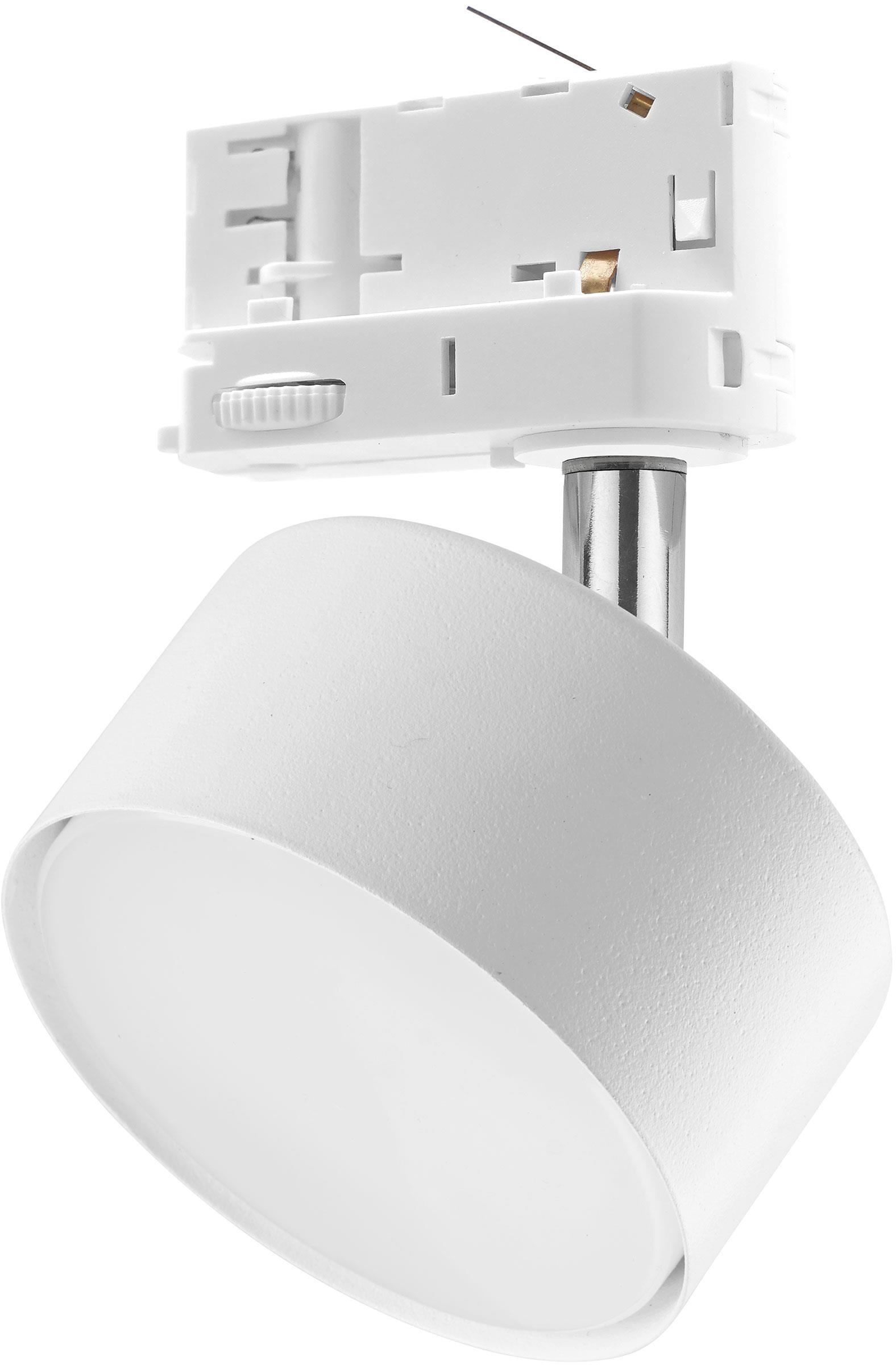 TK Lighting Tracer lámpara para riel 1x10 W blanco-cromo 6060