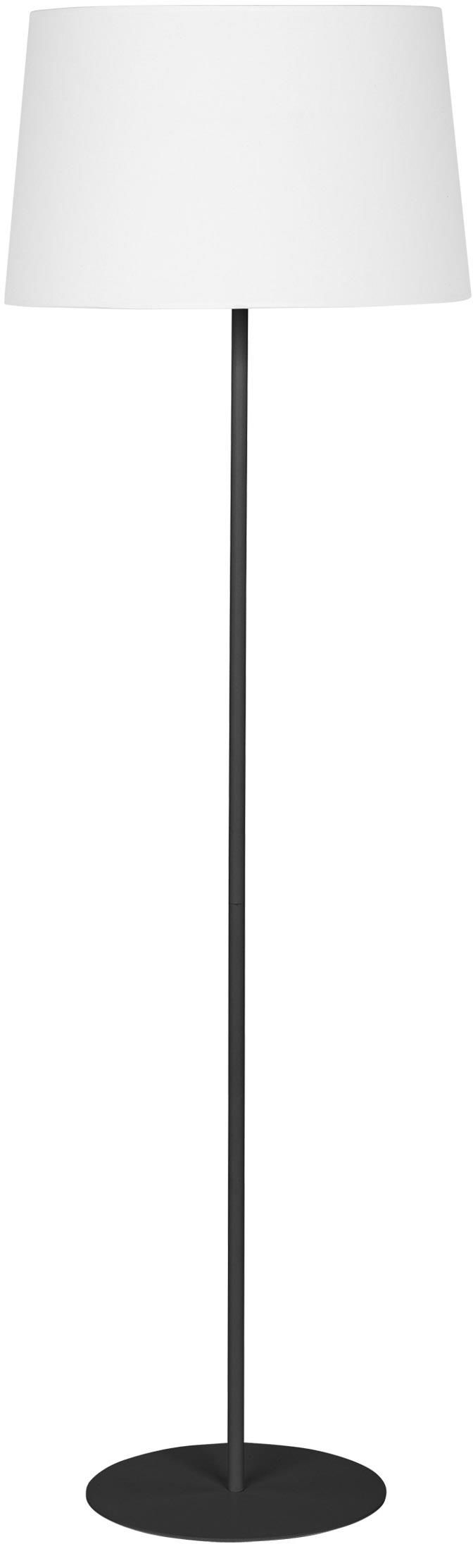 TK Lighting Maja lámpara de pie 1x15 W blanco-negro 5547