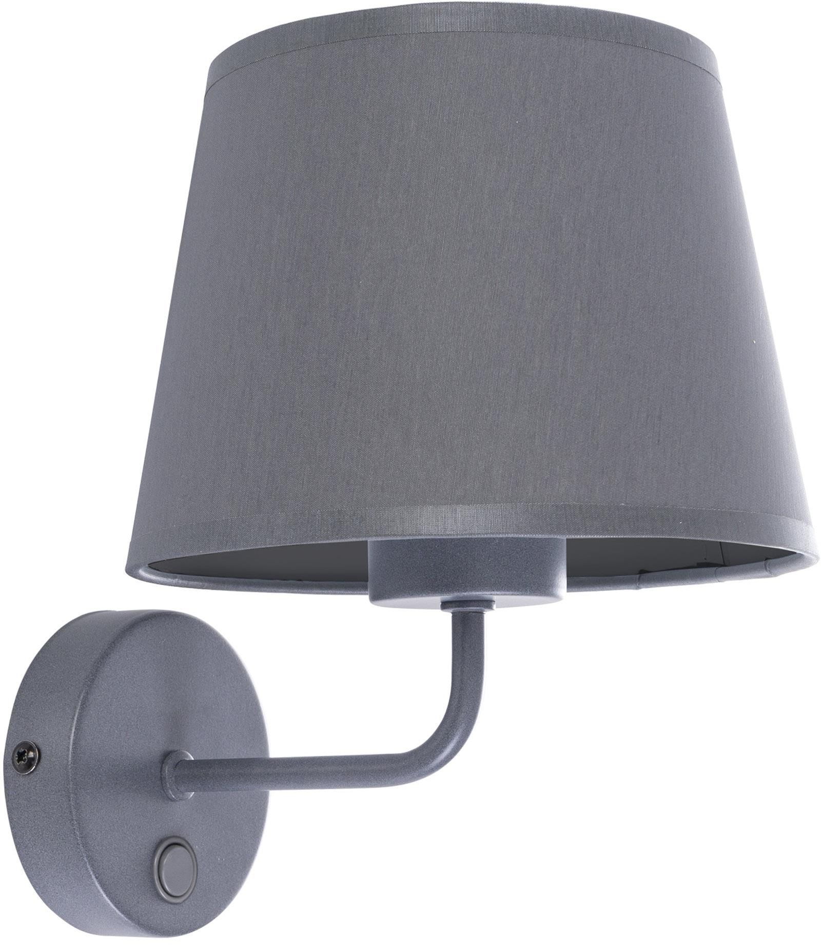 TK Lighting Maja lámpara de pared 1x15 W gris 1880