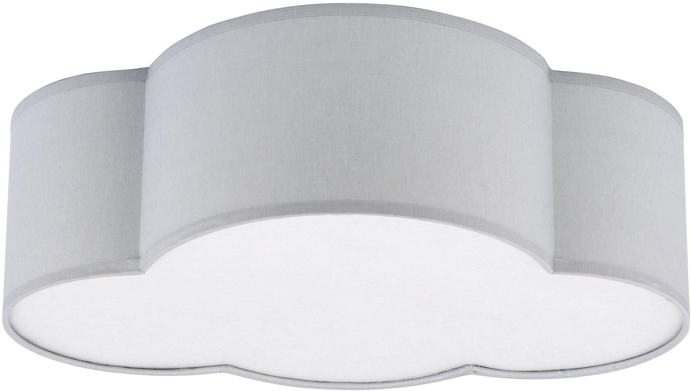 TK Lighting Cloud plafón 2x15 W blanco-gris 3144