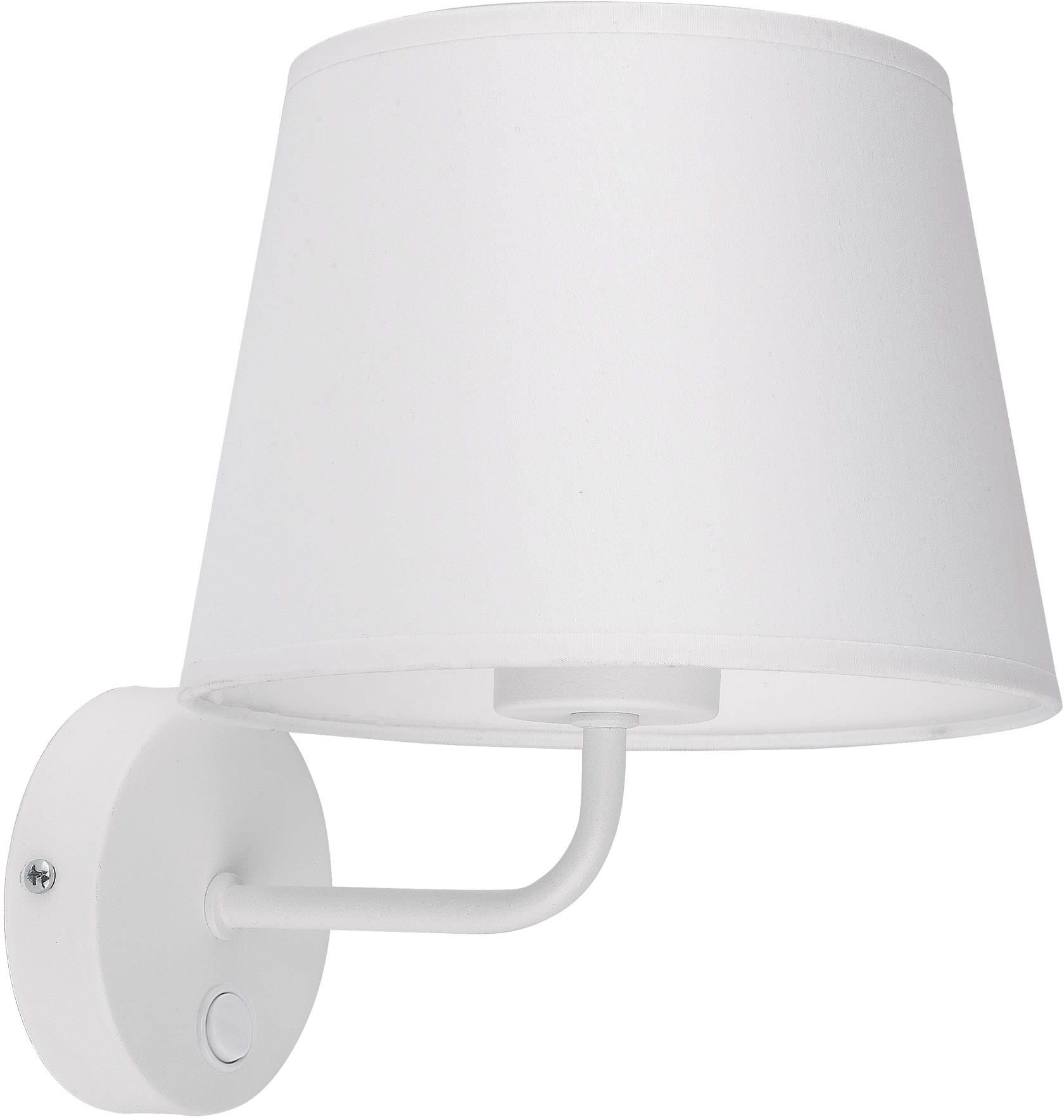 TK Lighting Maja lámpara de pared 1x15 W blanco 1882