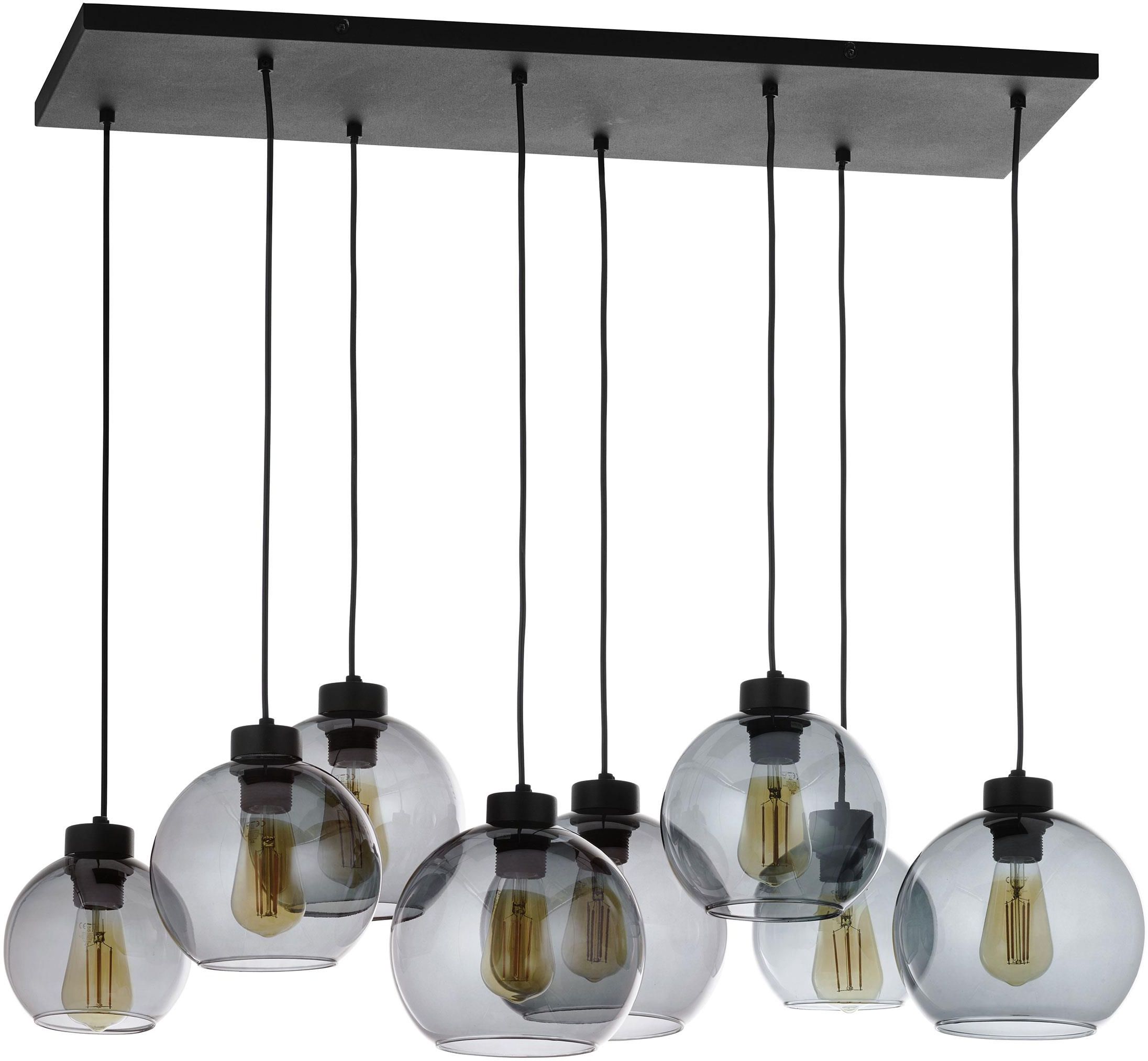TK Lighting Cubus lámpara colgante x15 W negro-grafito 4113