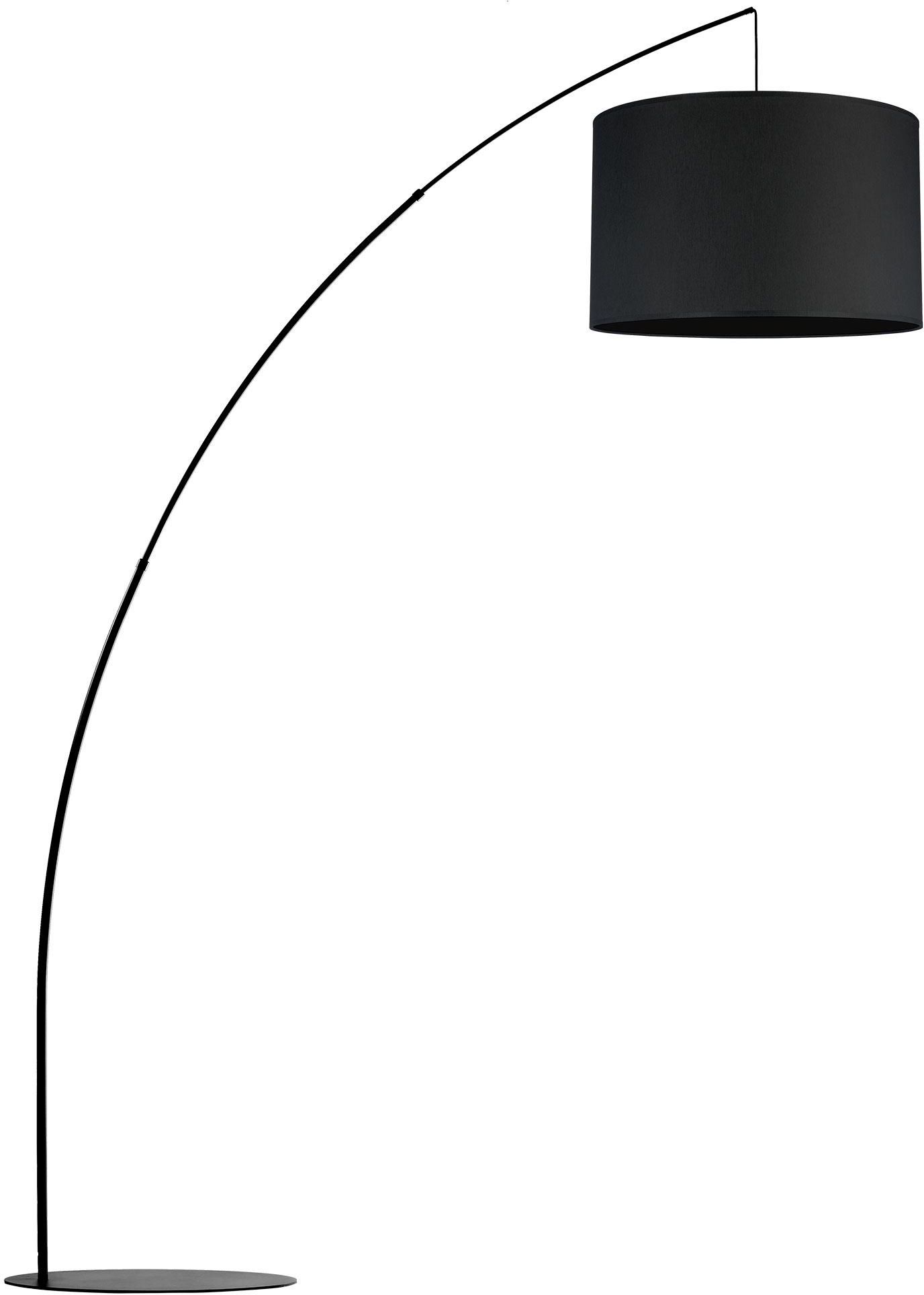 TK Lighting Moby lámpara de pie 1x15 W negro 5485