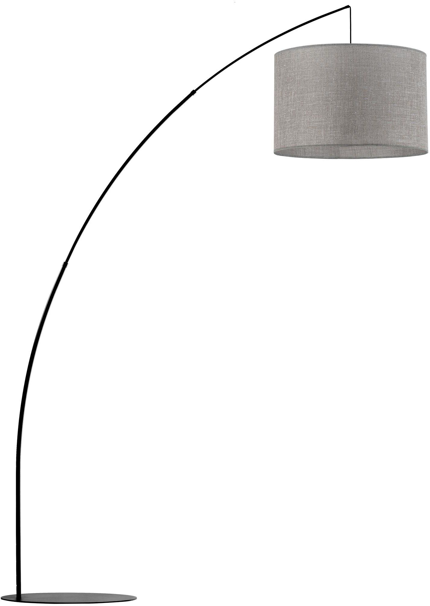 TK Lighting Moby lámpara de pie 1x15 W negro-gris 5487