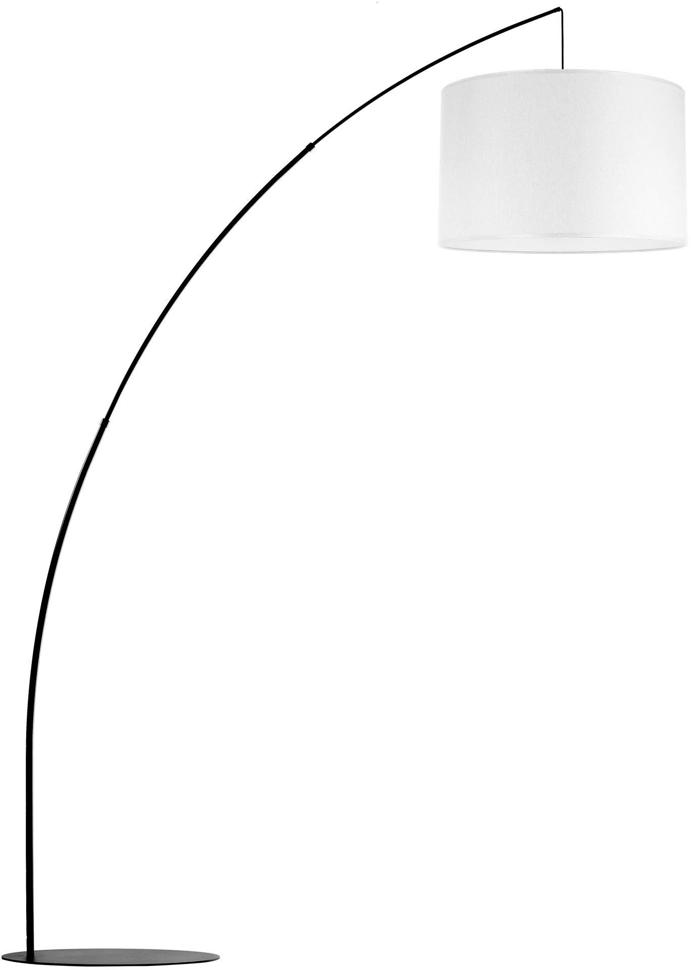 TK Lighting Moby lámpara de pie 1x15 W blanco-negro 3060
