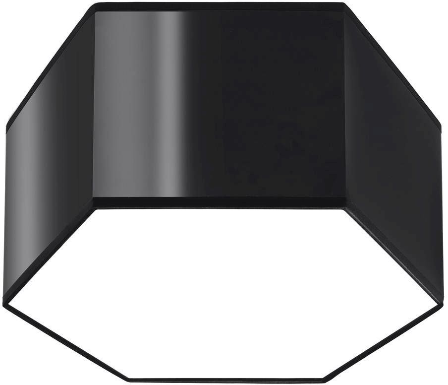 Sollux Lighting Sunde plafón 2x60 W blanco-negro SL.1061