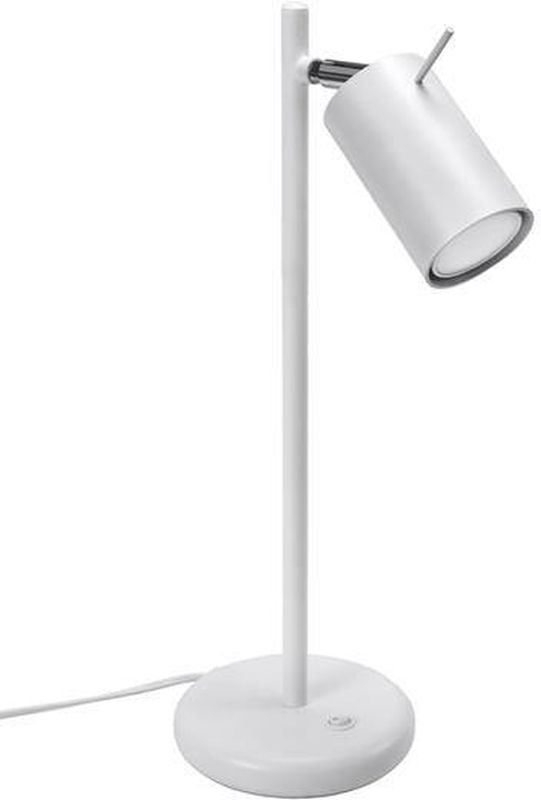 Sollux Lighting Ring lámpara para escritorio 1x40 W blanco SL.1090