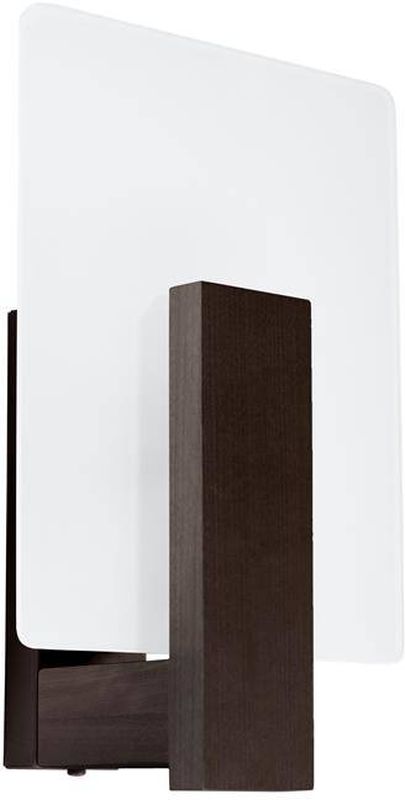 Sollux Lighting Lappo lámpara de pared 1x40 W blanco-wengué SL.1096