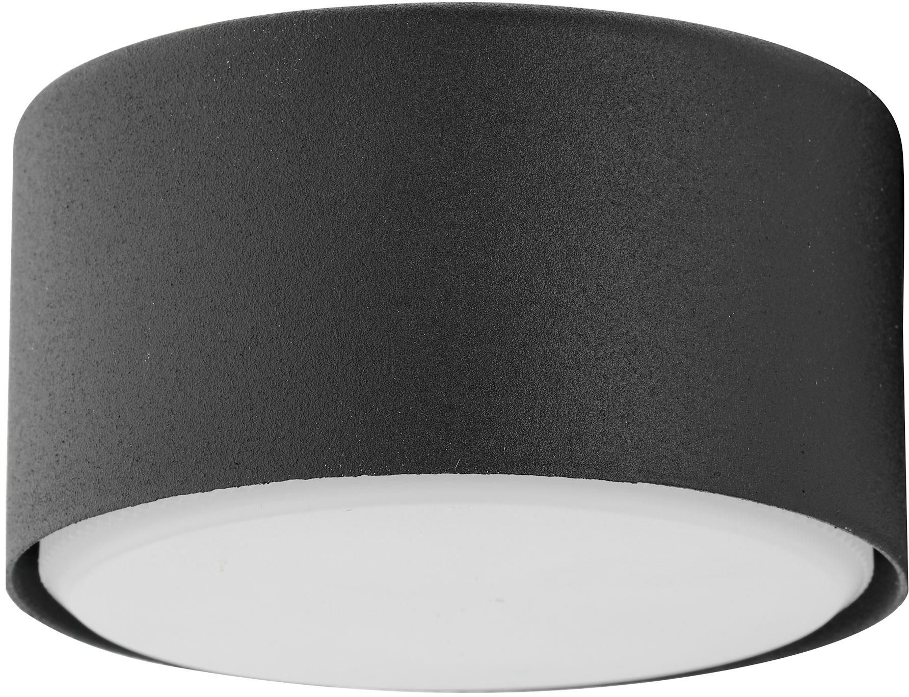 TK Lighting Dallas lámpara de techo 1x10 W negro 6241