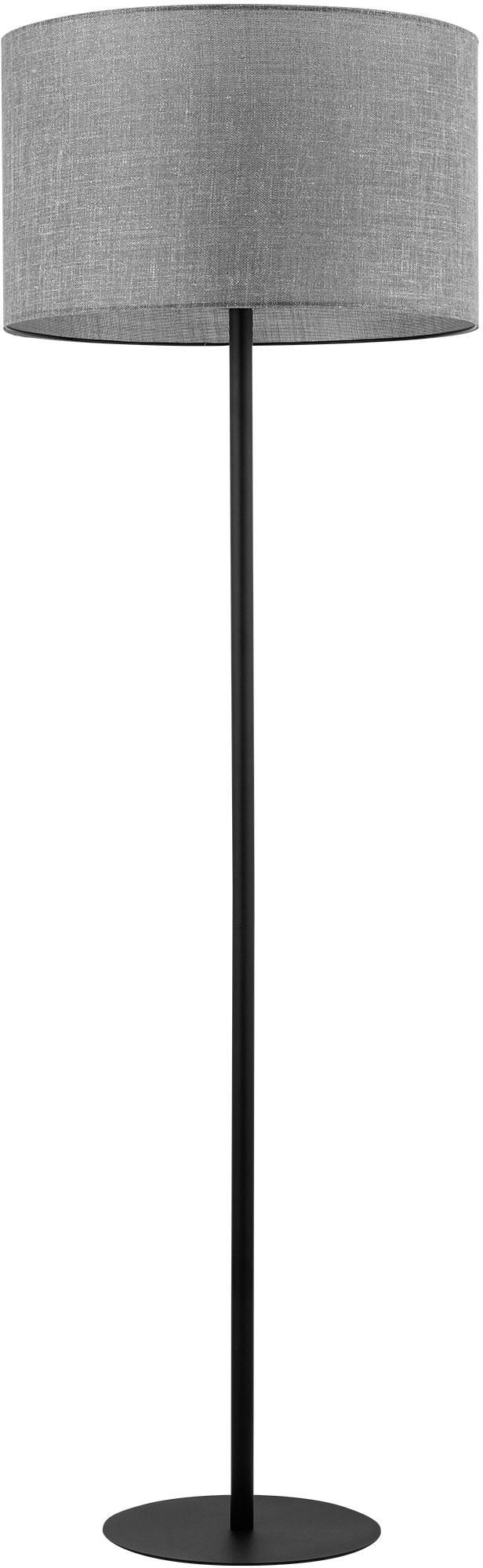 TK Lighting Earth lámpara de pie 1x15 W negro-gris 5475