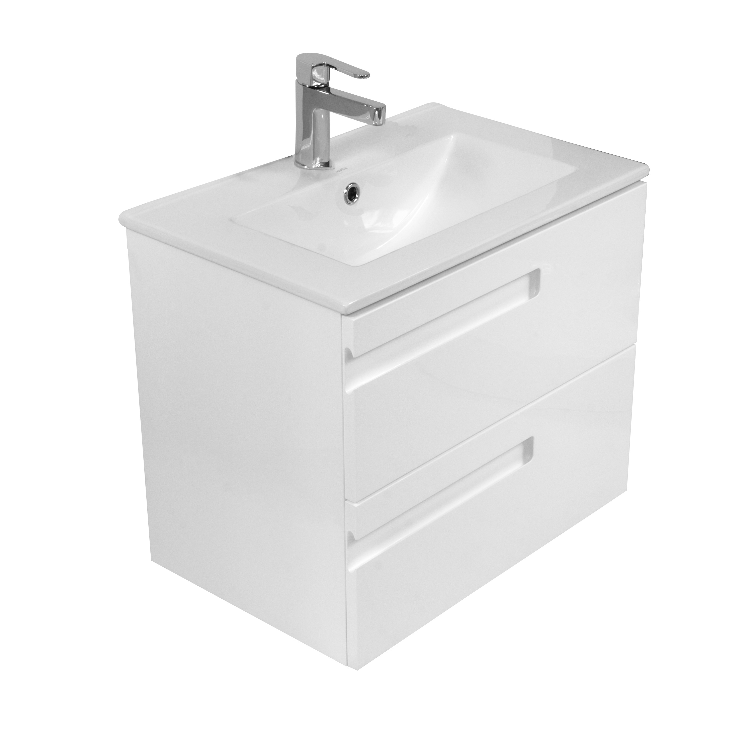 Conjunto conjunto con mueble de baño LaVita Floryda 5908211488134, lavabo LaVita Floryda 5908211485027