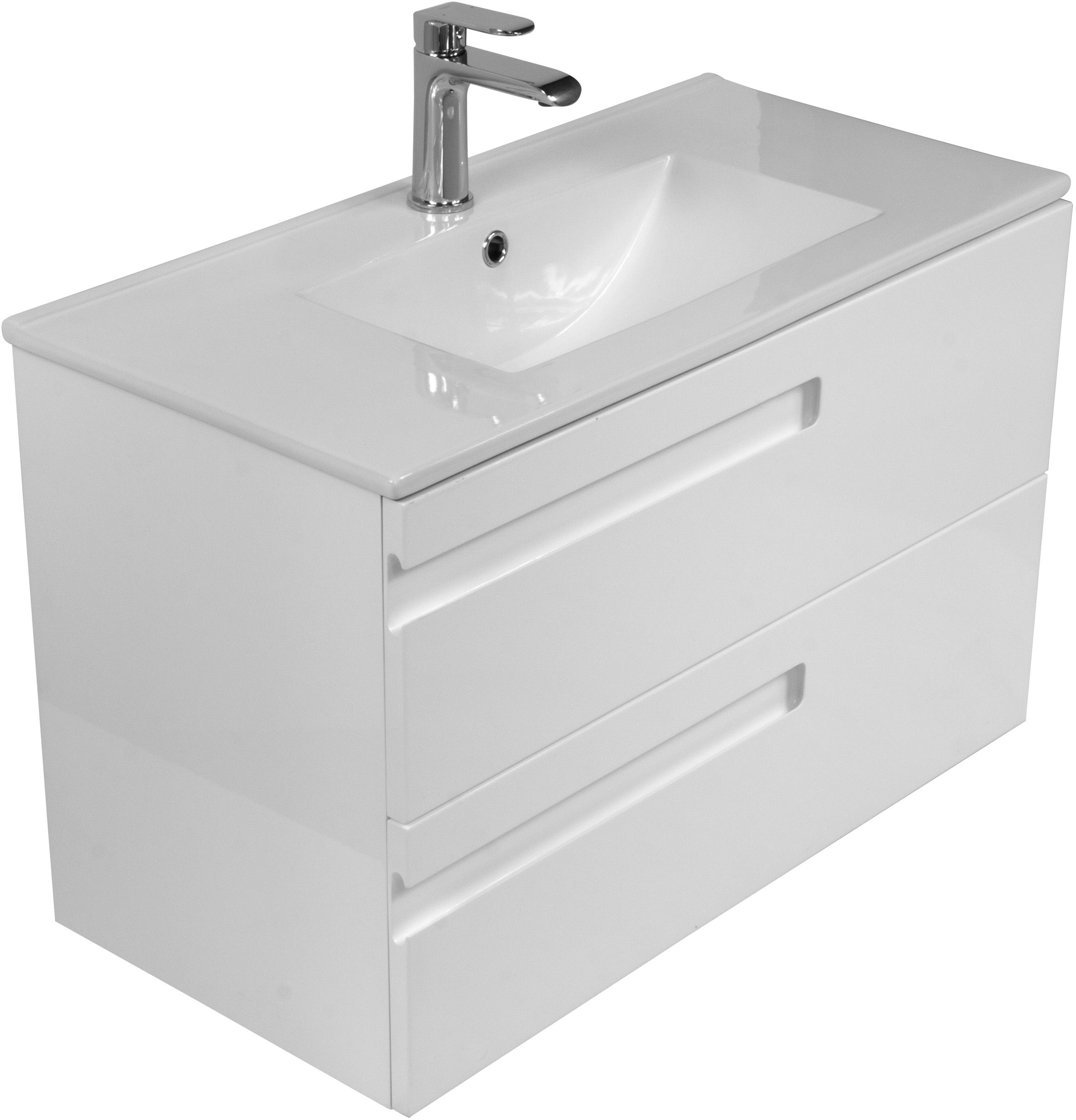 Conjunto conjunto con mueble de baño LaVita Floryda 5908211488127, lavabo LaVita Floryda 5908211485034