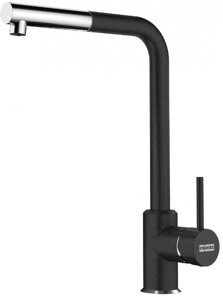 Franke Sirius grifo de cocina de pie cromo-negro 115.0668.279