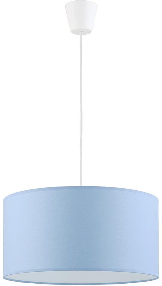 TK Lighting Rondo lámpara colgante 1x15 W blanco-azul 3232