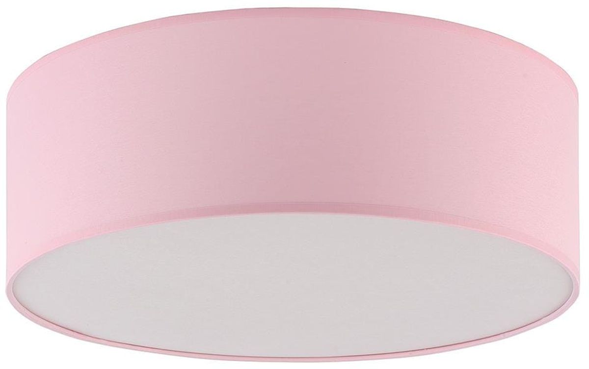 TK Lighting Rondo plafón 1x15 W blanco-rosa 3228