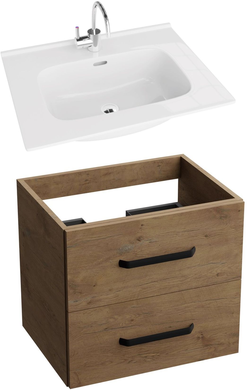 Conjunto armario LaVita Montana 5900378324423, lavabo LaVita Minnesota 5908211416182