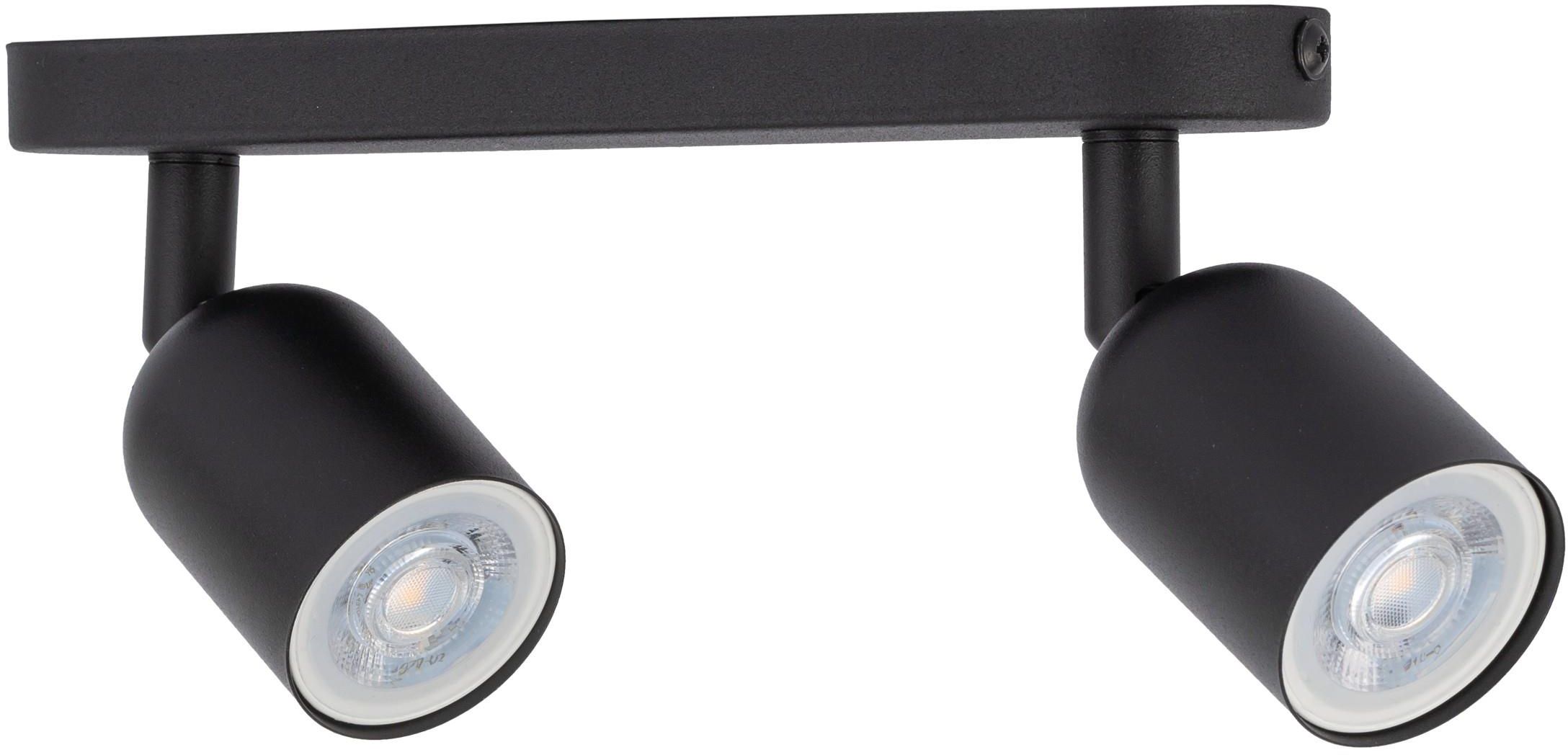 TK Lighting Top lámpara de techo 2x10 W negro 4780