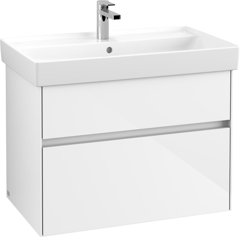 Villeroy & Boch Collaro armario 75.4x44.4x54.6 cm suspendido, para lavabo blanco C01000DH