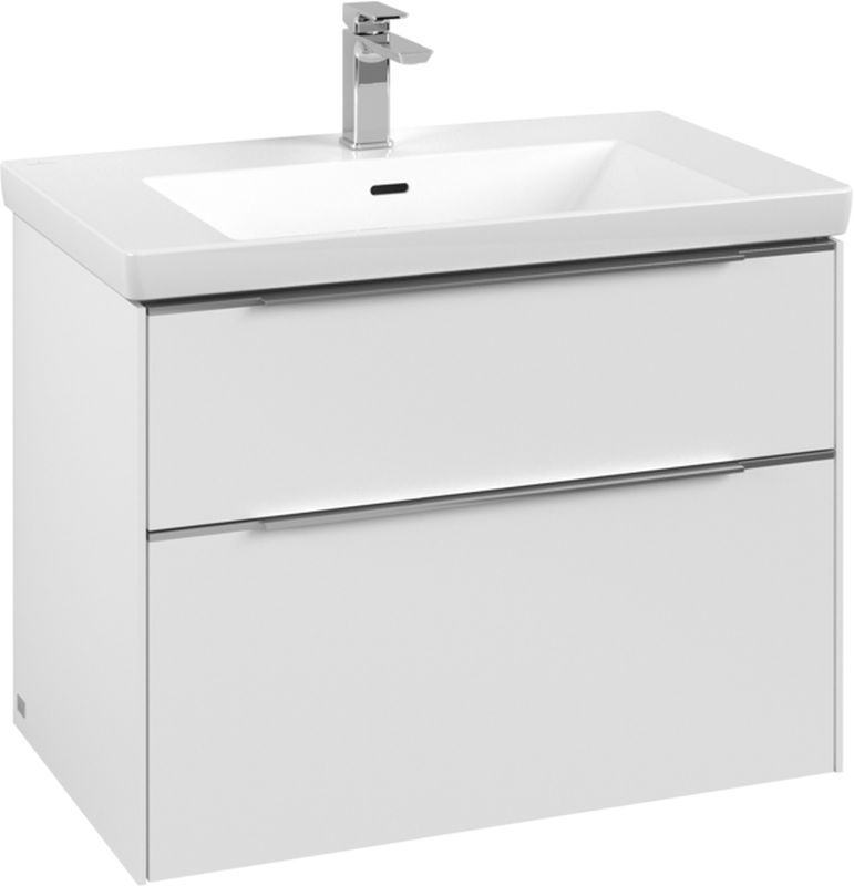 Villeroy & Boch Subway 3.0 armario 77.2x47.8x57.6 cm suspendido, para lavabo blanco C57400VF