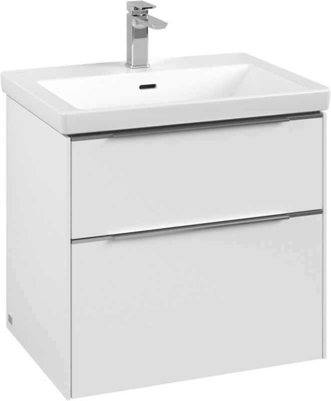 Villeroy & Boch Subway 3.0 armario 62.2x47.8x57.6 cm suspendido, para lavabo blanco C57600VF