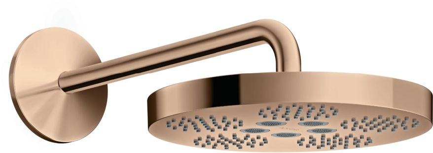 Axor One brazo de ducha con efecto lluvia 28x28 cm circular || 48491300