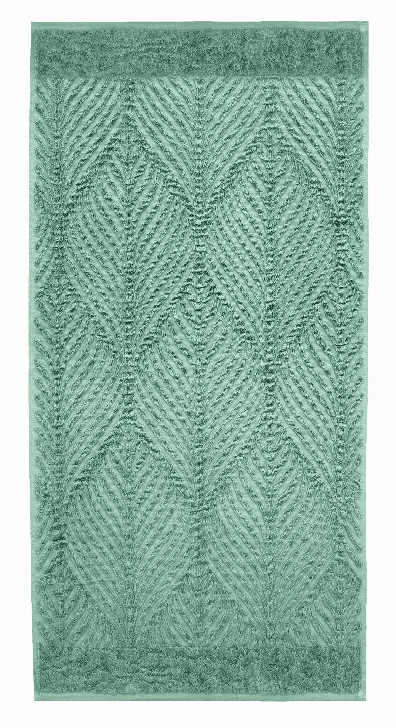 Kleine Wolke Leaf toalla 140x70 cm algodón verde 3027685226