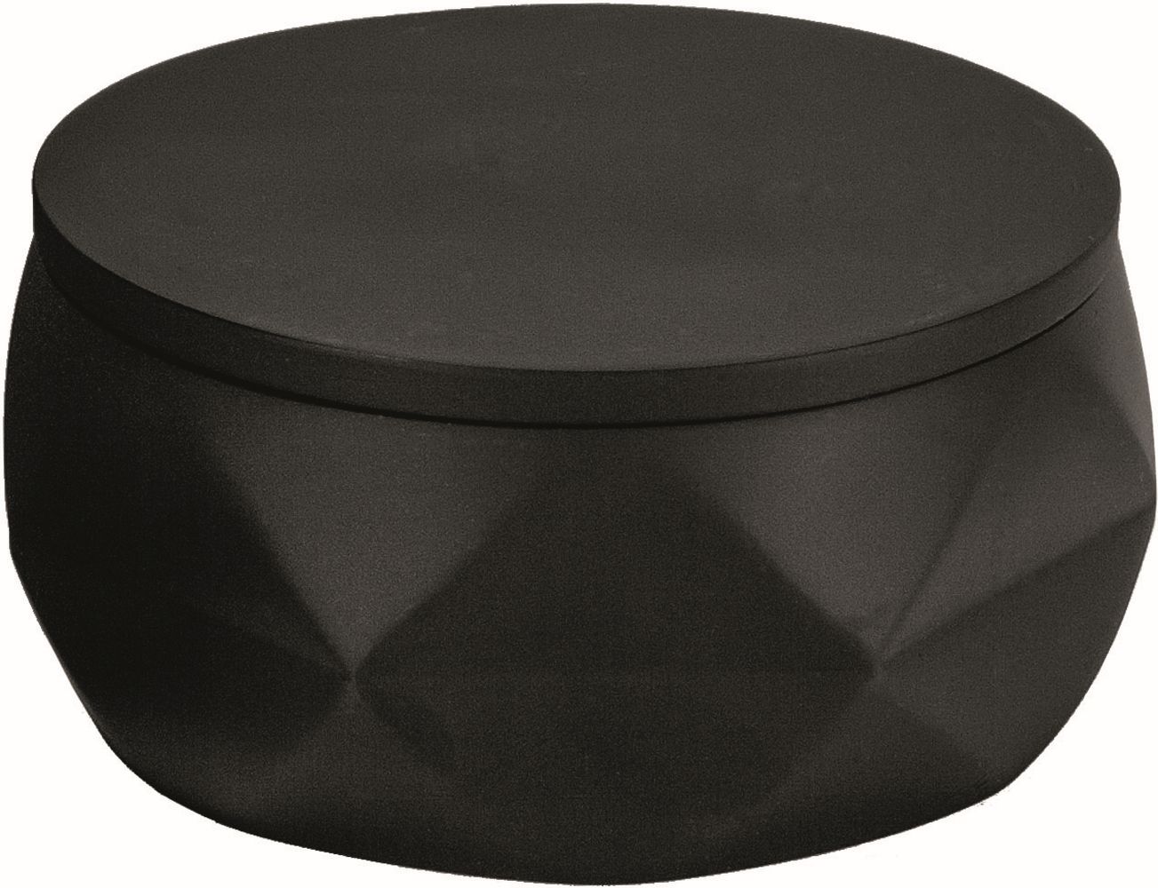 Kleine Wolke Crackle recipiente para baño negro 8046926873