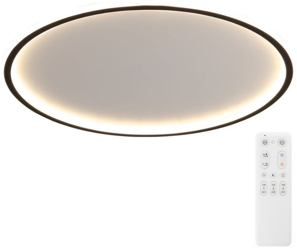 Abigali Modern plafón 1x36 W blanco-negro MD1803-R50-Y