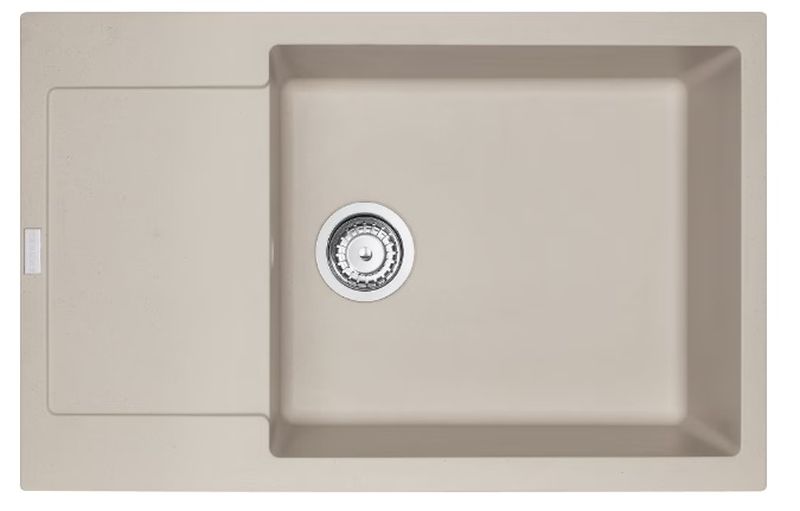 Franke Maris fregadero de granito 78x50 cm beige-marrón 114.0675.979
