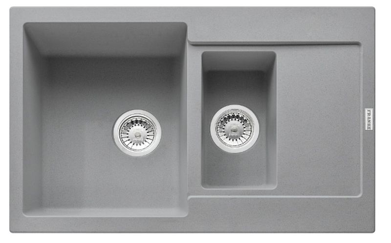 Franke Maris fregadero de granito 78x50 cm gris/grafito/ónix 114.0675.988