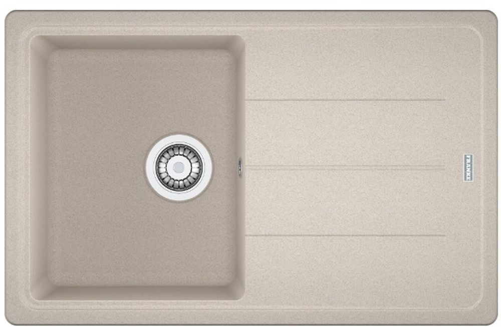 Franke Basis fregadero de granito 78x50 cm beige-marrón 114.0275.934