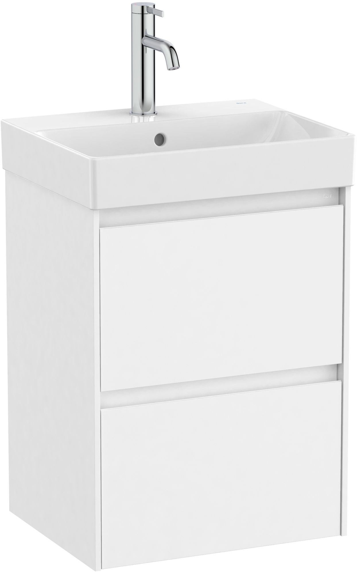 Roca Ona Unik umywalka z szafką 45 cm biały mat A851681509