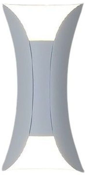 Abigali White lámpara de pared para exteriores 2x5 W blanco KMW2X5WW