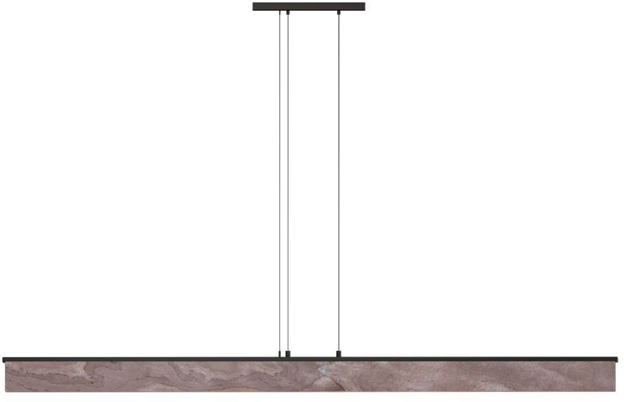 Abigali Marble Stone lámpara colgante 1x30 W negro-marrón MPLS-6602-606R