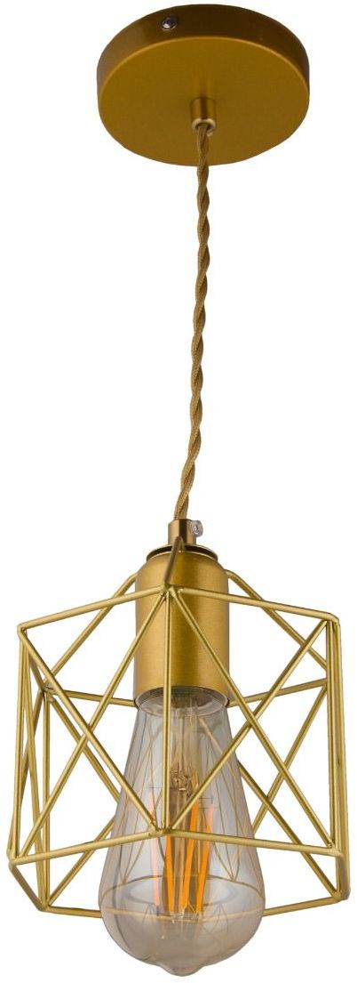 Abigali Gold Cage lámpara colgante 1x40 W oro PLA-E27