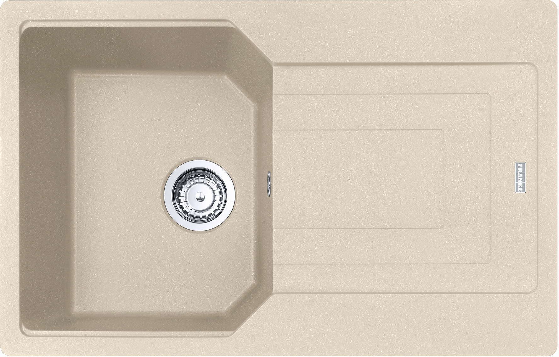 Franke Urban fregadero de granito 78x50 cm beige 114.0686.748