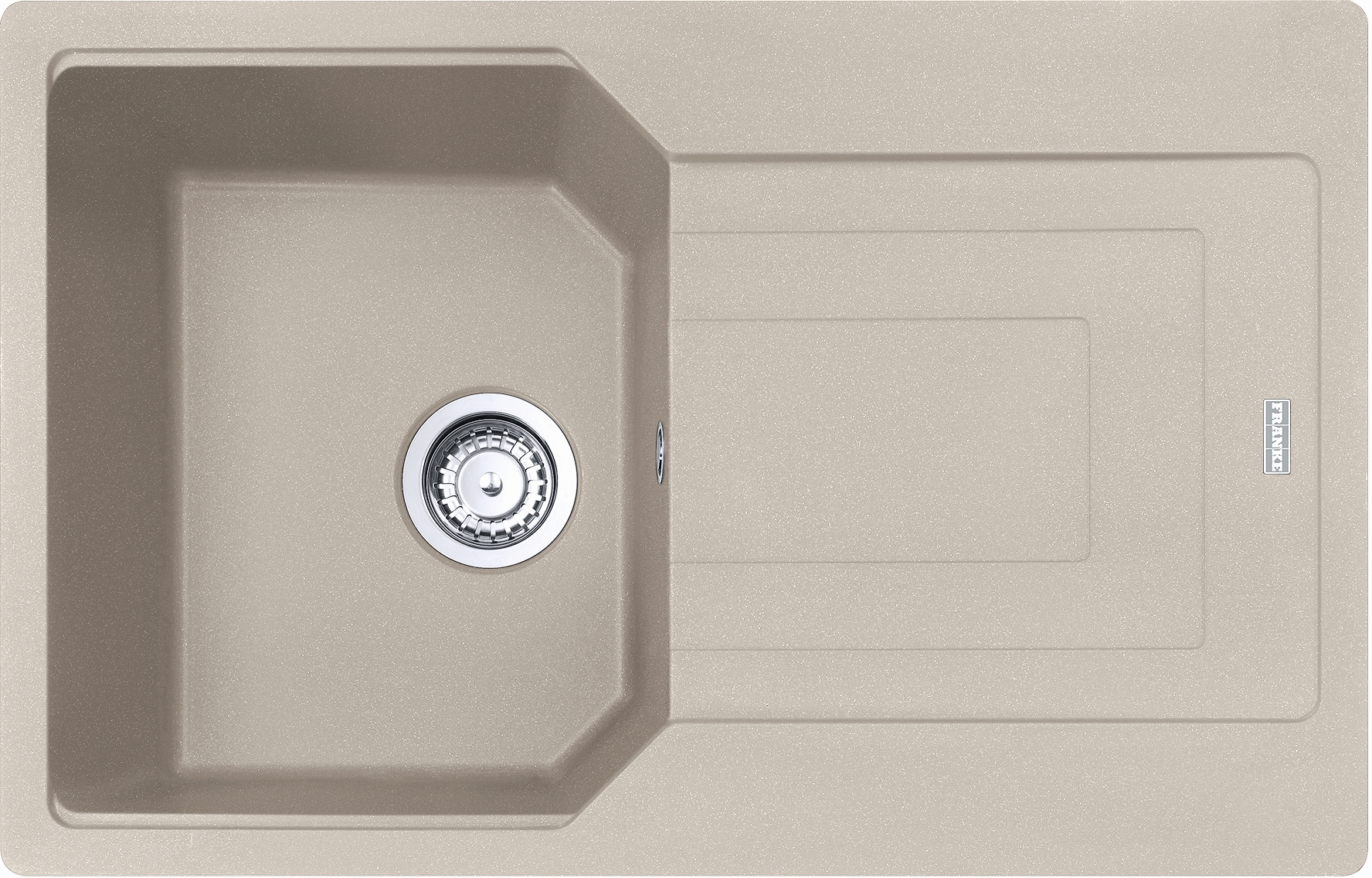 Franke Urban fregadero de granito 78x50 cm beige 114.0686.747