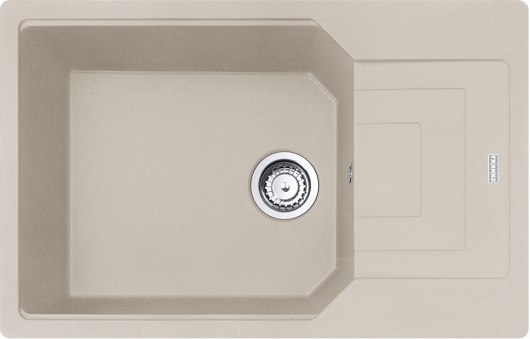 Franke Urban fregadero de granito 78x50 cm beige 114.0687.276