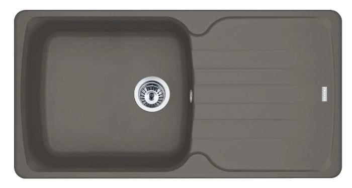 Franke Antea fregadero de granito 97x50 cm gris/grafito/ónix 114.0676.240