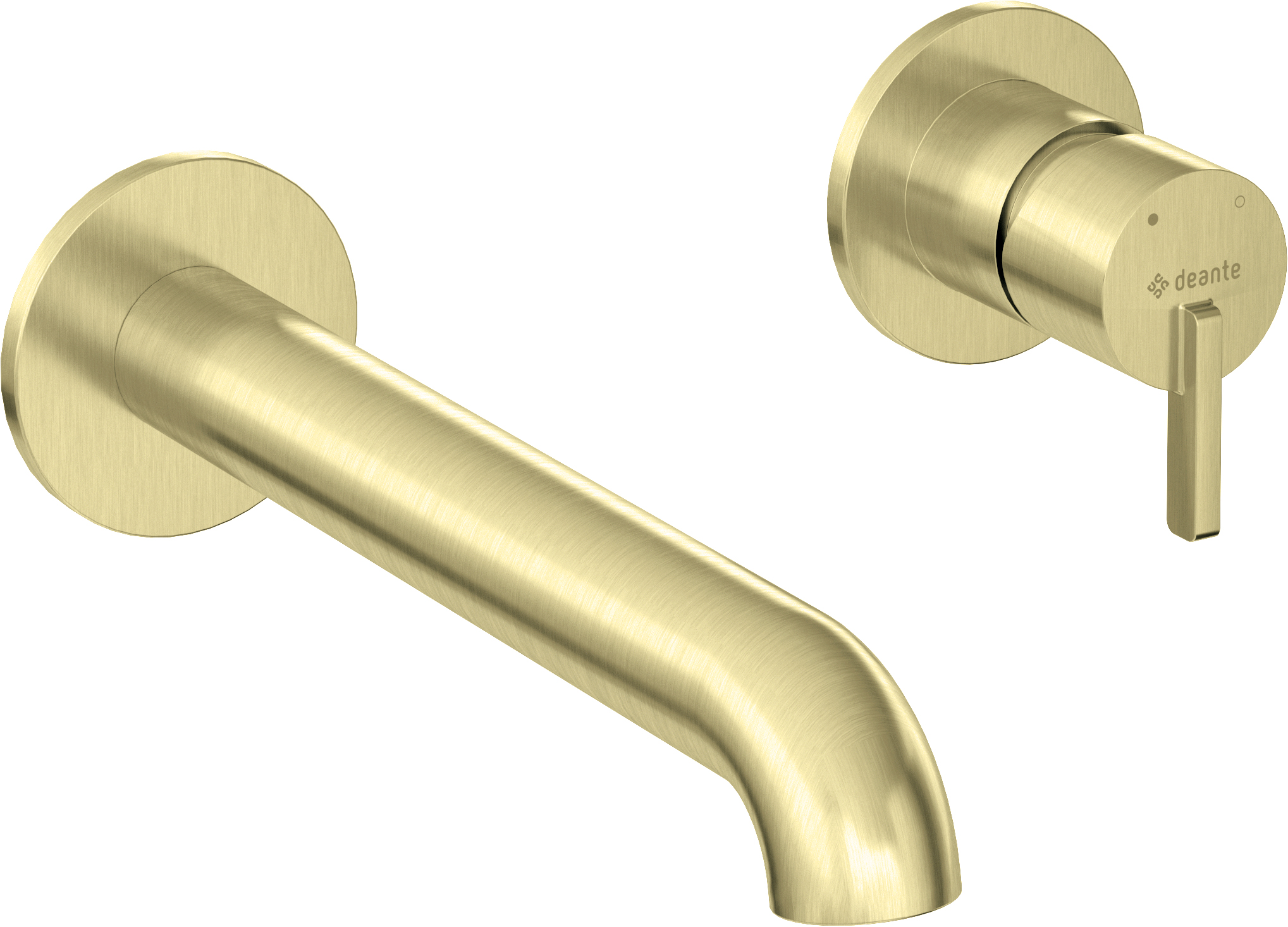 Deante Silia grifo para lavabo empotrado oro BQS_R54L