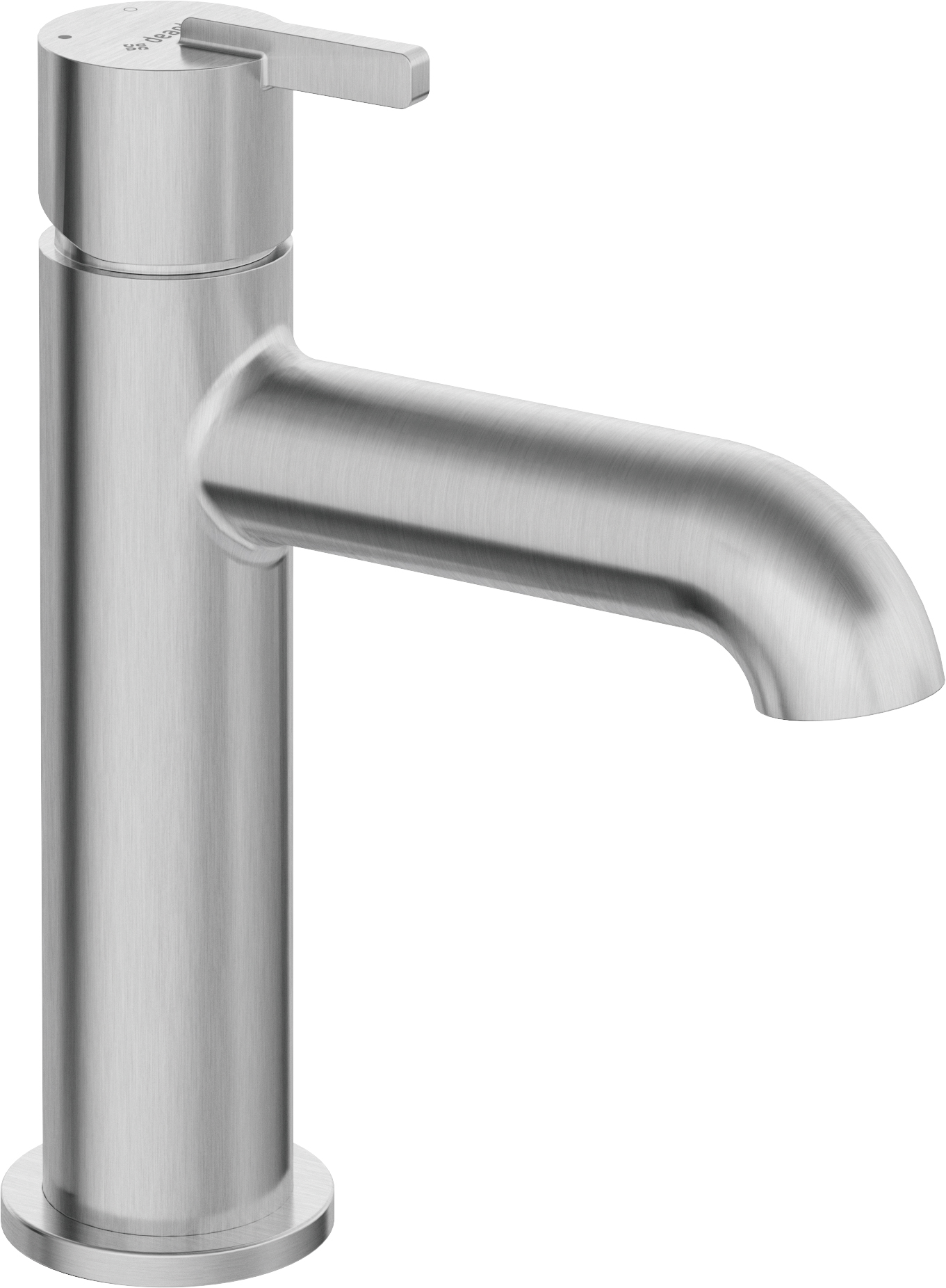 Deante Silia grifo para lavabo de pie acero BQSF20M