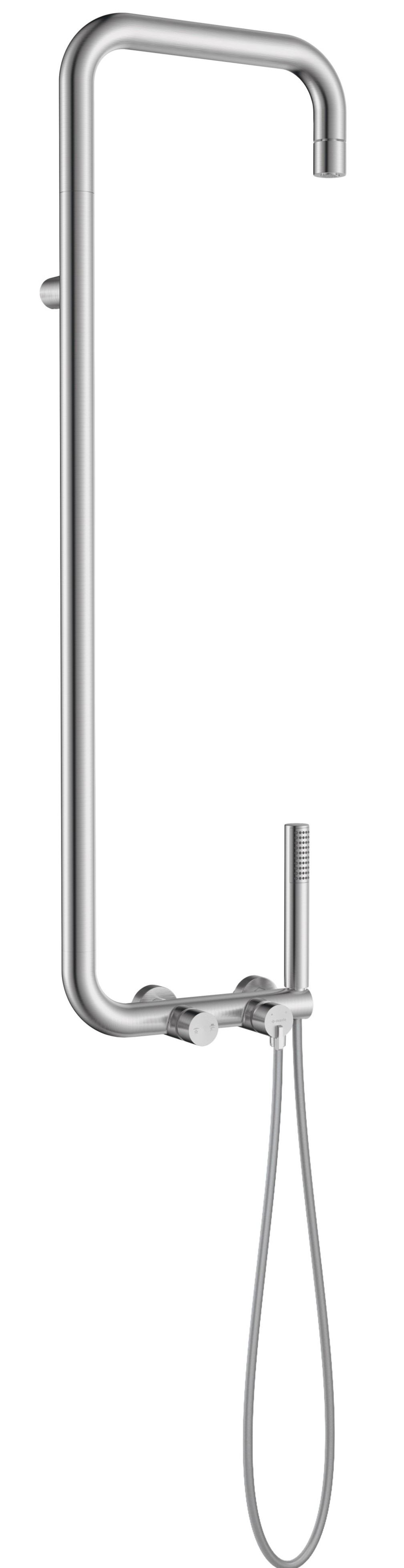 Deante Silia conjunto de ducha a pared con rociador con efecto lluvia || NQS_F4XM