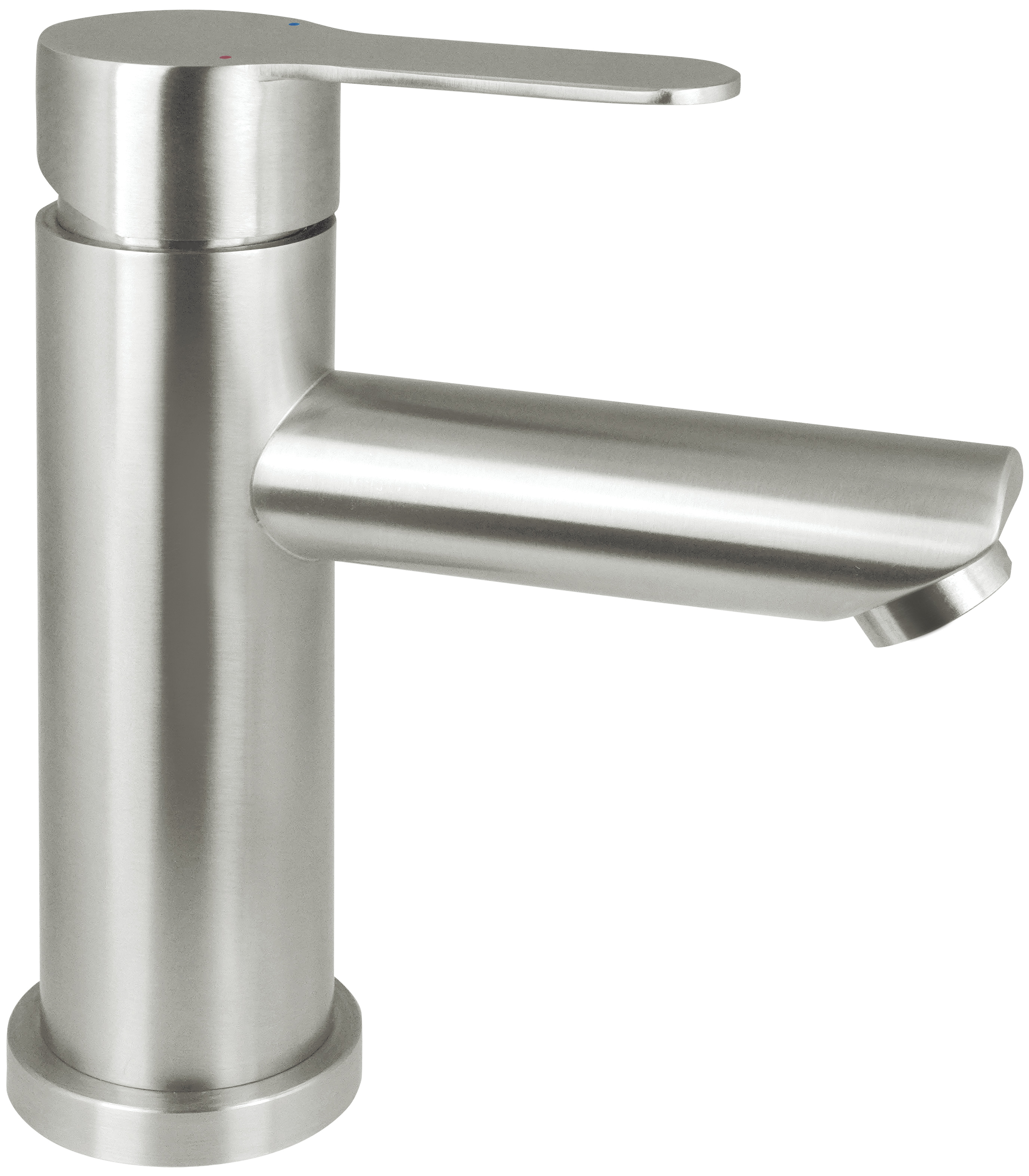 Deante Neo Lupo grifo para lavabo de pie acero BLU_F20M