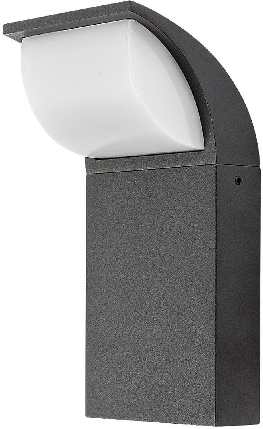 Rabalux Hamburg lámpara de pared para exteriores 1x9 W blanco-negro 7166