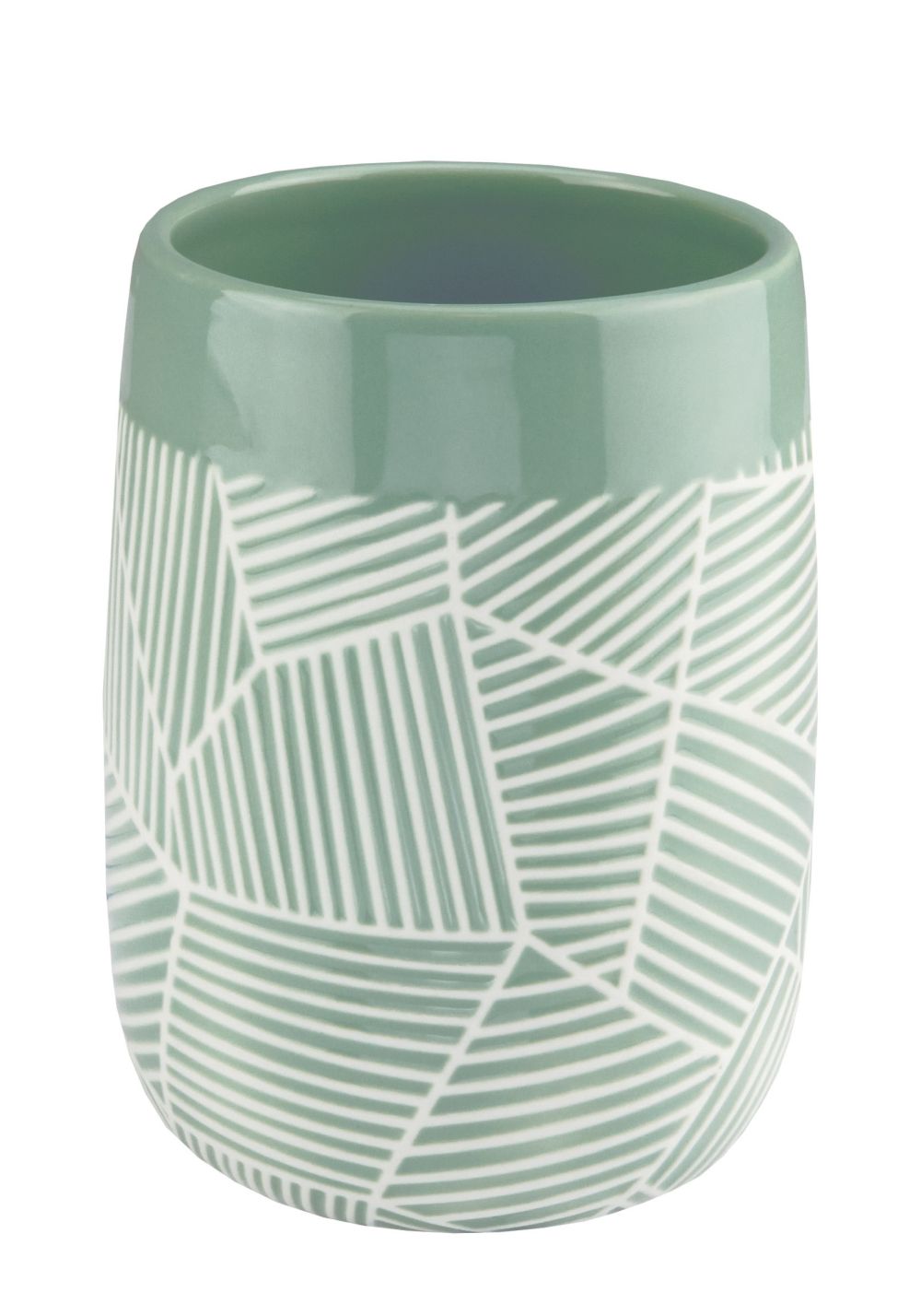Kleine Wolke Serena vaso para cepillos de dientes verde 8642685852