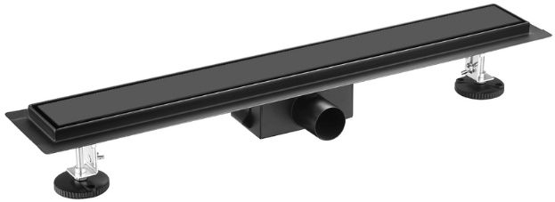 Balneo Duplex Next desagüe lineal 60 cm negro BLK60N
