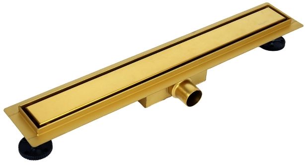Balneo Duplex Next desagüe lineal 80 cm dorado BR-80N